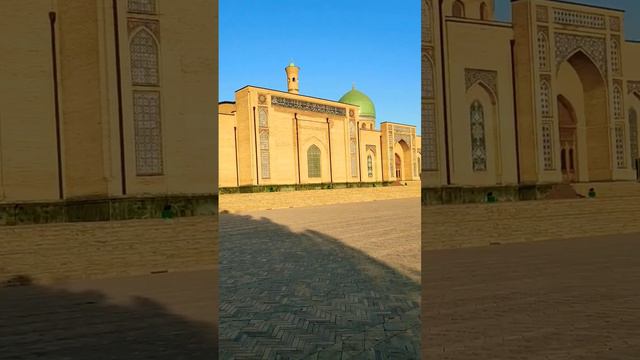 Square Hazrati Imom Mosque, Tashkent, Uzbekistan. Соборная мечеть Хазрати Имом, Ташкент, Узбекистан