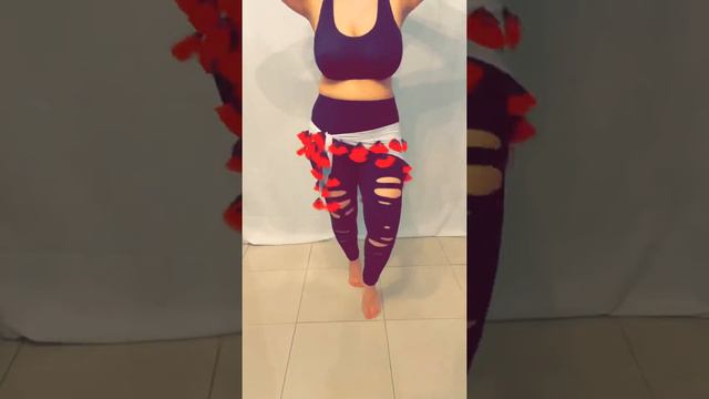 Some bellydance fusion with salsa flair! смотреть онлайн