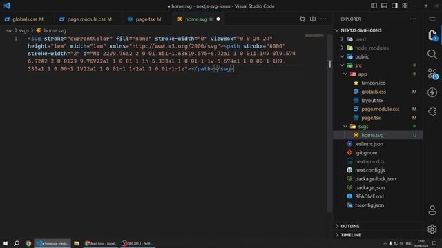 Como Implementar Iconos SVG en un ? proyecto de NEXT.JS смотреть онлайн