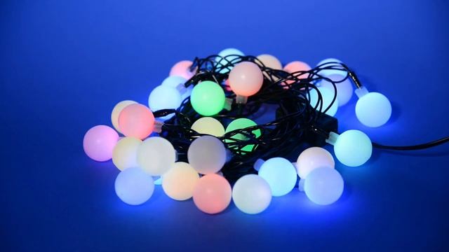 Новогодняя гирлянда Uniel ULD-S0500-030/DGA RGB IP20 RAINBOW-1 UL-00005470