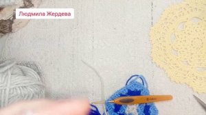 Как связать митенки крючком в технике Бабушкин квадрат