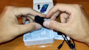 Беспроводной петличный микрофон для записи аудио и видео