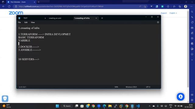 Docker, Terraform & Ansible tutorials || Demo - 1 || by Mr. Chaitanya On 15-02-2023 @10:30AM IST