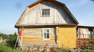 Шлифовка дома. Как освежить вид старого дома