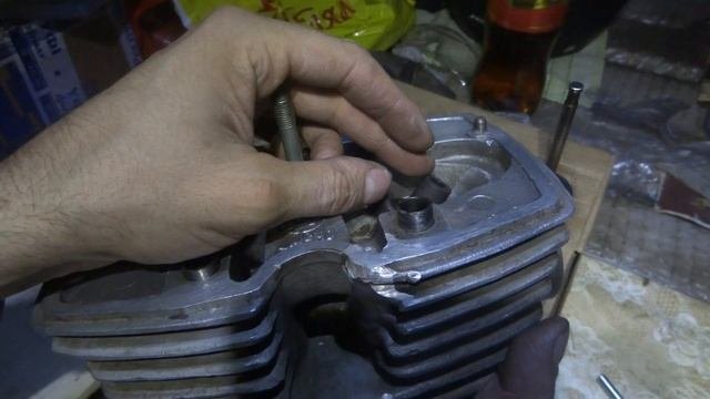 Двигатель 750сс ИМЗ!(ч.12)Головки цилиндров.