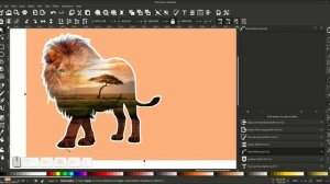 Speed Art: Project Nature Africa (Inkscape 1.0 + GIMP)