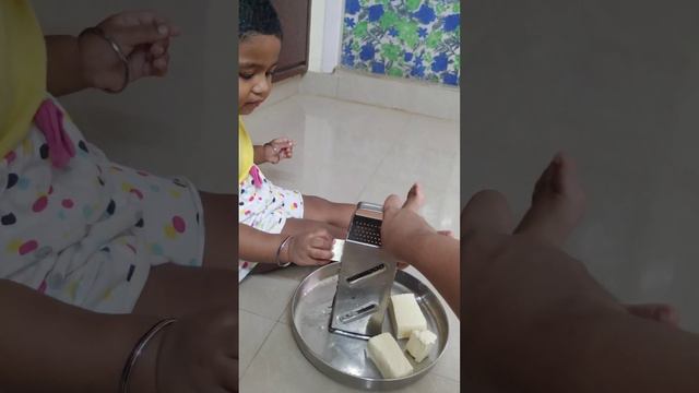 Activity-22: Grating Paneer | Montessori Practical Life Activity | Maria Montessori Kids activities