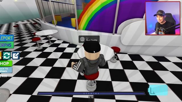 GLAMROCK FREDDY SECRET ROBLOX FIVE NIGHTS AT FREDDY'S SECURITY BREACH MORPHS!? смотреть онлайн