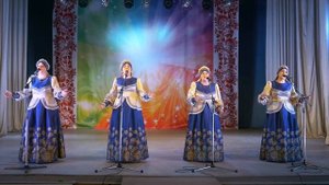 Ансамбль "Русь" - песня Саратовской области "Волга-реченька"