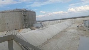 монтаж резервуара 10000  м3