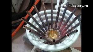 Пайка медных трубок индукционным нагревателем ВЧ-40АВ