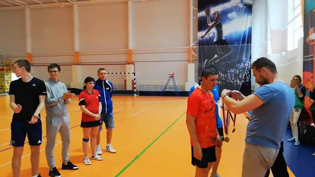 Кубок города Сызрани по настольному теннису в командном зачёте.Поздравление победителей. смотреть онлайн