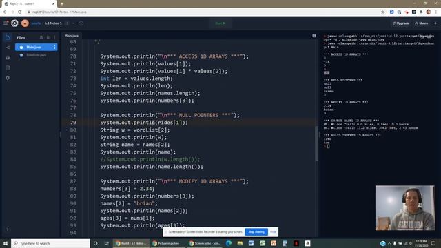 6.1 Array Creation and Access смотреть онлайн