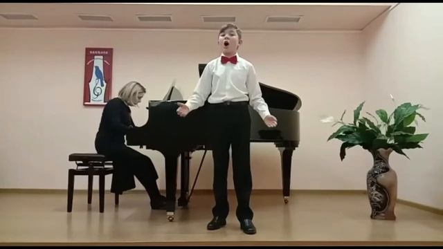 Кирпичев Афанасий "Песня о рыжем щенке". Детская школа искусств "Канцона" г. Ярославль смотреть онлайн