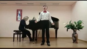 Кирпичев Афанасий "Песня о рыжем щенке". Детская школа искусств "Канцона" г. Ярославль