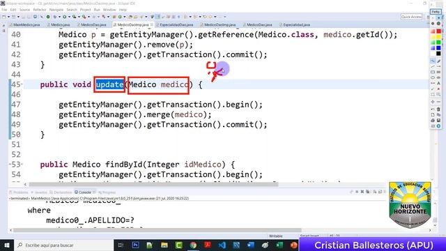 JPA metodos findByName findById findByApeEsp insert update delete para en JAVA PARTE 5/5 смотреть онлайн