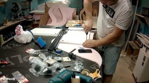 Тумбочка - этажерка своими руками