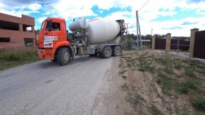 Подготовка опалубки под фундамент и заливка бетоном объём 18м3