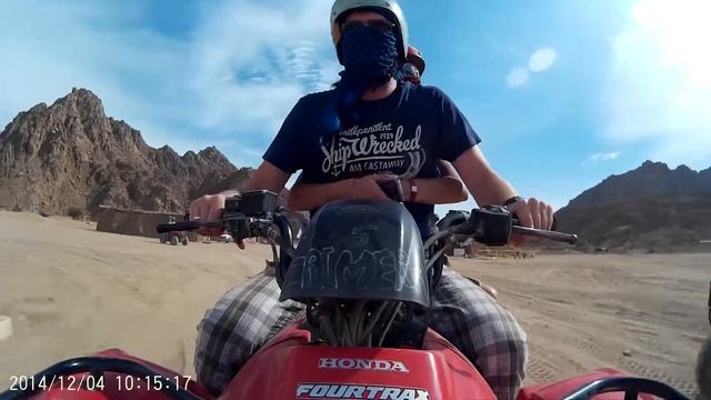 Египет 2014. Сафари на квадрациклах. смотреть онлайн