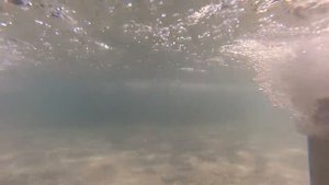 Фонтан имени Чехова, под водой, Ялта