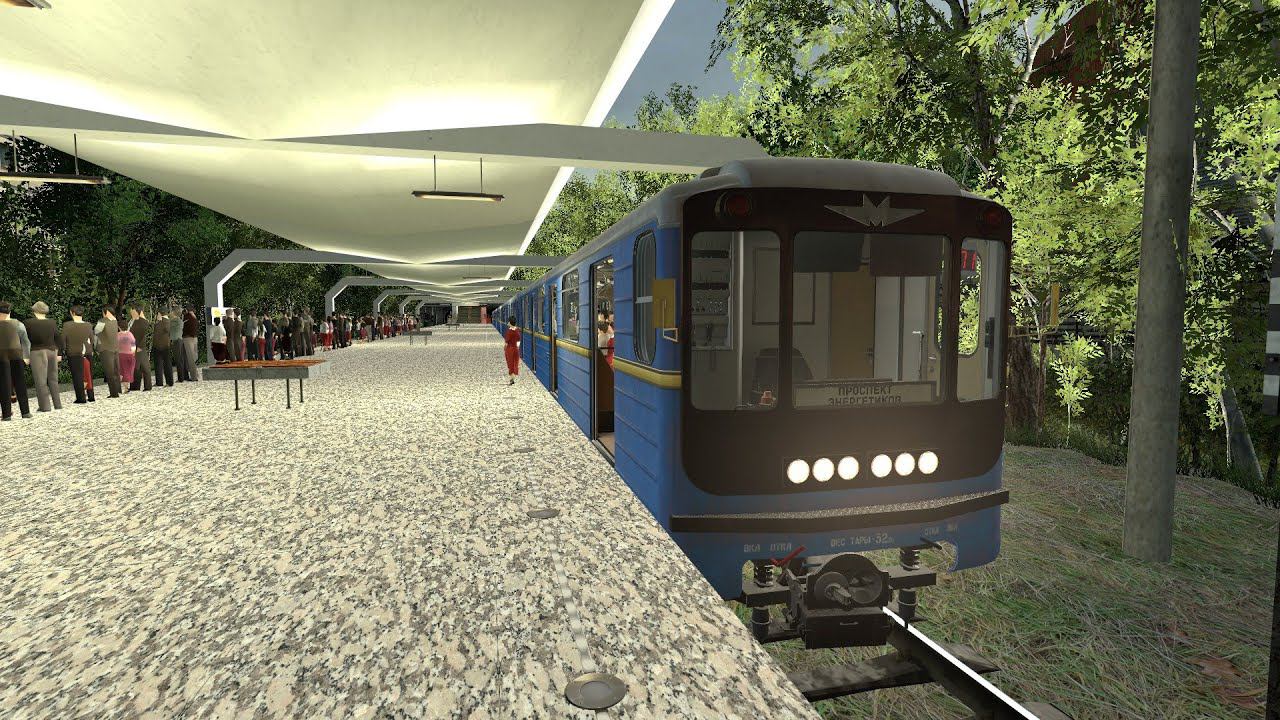 METROSTROI SUBWAY SIMULATOR / РЕАЛИСТИЧНЫЙ СИМУЛЯТОР МАШИНИСТА МЕТРО ТИСУ НА СЕЛИГЕРСКОЙ ЛИНИИ