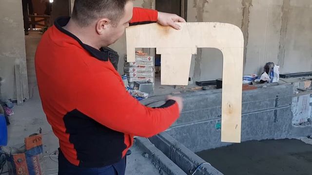 Изготовление переливного лотка шаблоном 8-916-147-38-17 Николай, Владимир смотреть онлайн