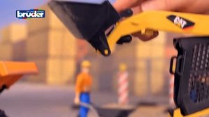 Мини погрузчик гусеничный CAT с ковшом Bruder 02-136 02136 Игрушка подарок сыну