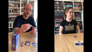 Kaddy & Funfairist spielen Biss 20 von Drei Magier / Schmidt Spiele und lernen zählen!