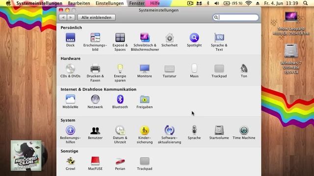 Snow Leopard 10.6.3 on hp Compaq Mini 700 смотреть онлайн