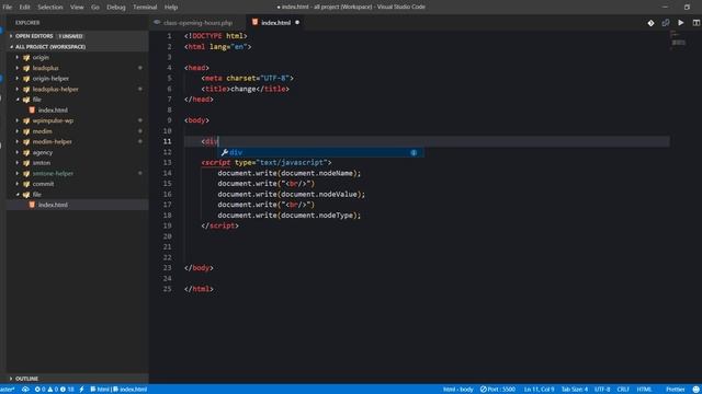 JavaScript Bangla Tutorial for Beginners Full Step By Step (nodeName Properties)