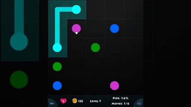 flow game facebook - basic pack level 7 Connect the dots смотреть онлайн