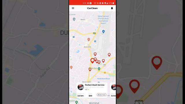 Car Service Appointment Booking App UI in React Native смотреть онлайн