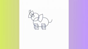 Drawing an Elephant by Adobe Illustrator ??