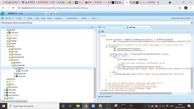 Security Error Handling or error page redircetion in AEM смотреть онлайн