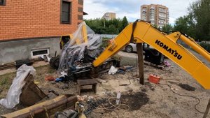 Ремонт стрелы экскаватора. Эксперименты. Мини экскаватор.