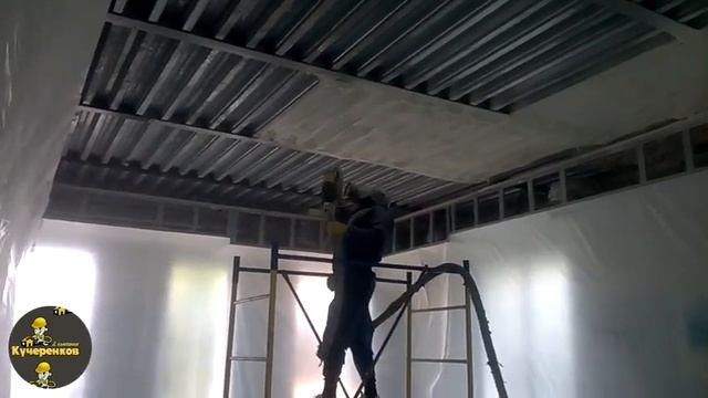 Как утеплить крышу из профнастила изнутри.Теплоизоляция крыши из металла! смотреть онлайн