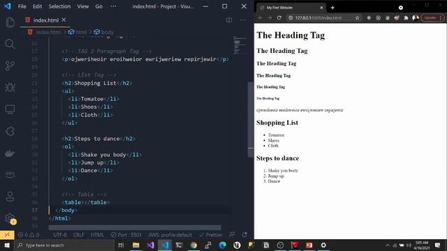 Complete HTML Course for Beginners