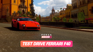 ТЕСТ ДРАЙВ FERRARI F40 | FORZA HORIZON 5 | 4K