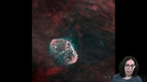 Diving Into The Crescent Nebula