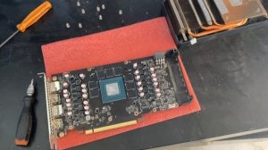 Разбор видеокарты 3070 laptop.