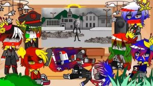 Past Countryhumans [WW1] React to Oversimplifield Cold War Part 1