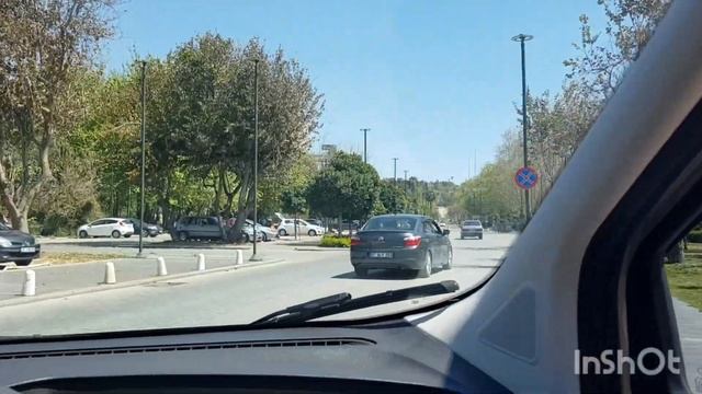 Набережная Коньяалты. Парковая зона в Бич парке. Смотровая площадка с видом на всю набережную.