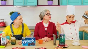 Кулинарный Челлендж: Я против Бабушки | Битвы с Едой от Fun Fun Challenge