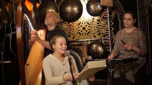 Alizbar & Ирина Карасева/Ann'Sannat Celtic Harp / Кельтская арфа Стихи -Лебедушка (стихи С.Есенина)