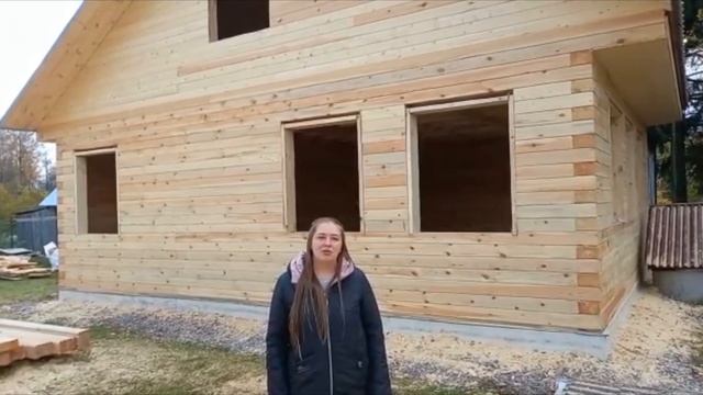 Отзыв о компании Моя Усадьба. Дом-пристройка 7х9 из профилированного бруса