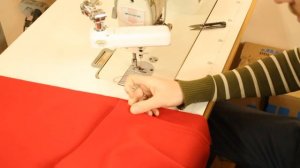 Обработка кармана "кенгуру"