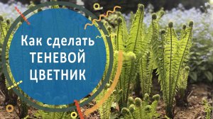 Как сделать теневой цветник своими руками?