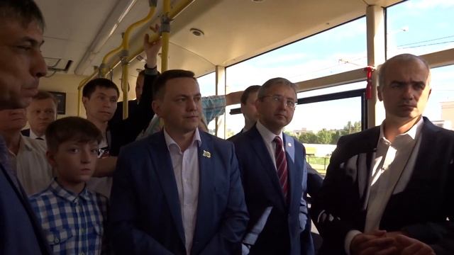 Новый троллейбус в автономным ходом в Чебоксарах 18.08.2017 смотреть онлайн