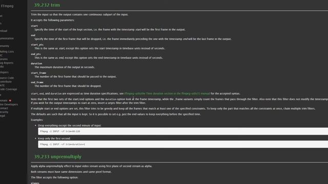 FFmpeg ч.6 Фильтры fade (in/out) и split, trim, concat смотреть онлайн