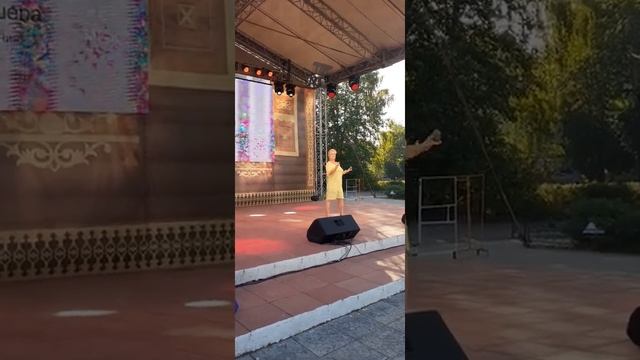 День города Малая Вишера: выступление Ольги Соколовой